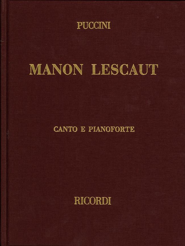 Manon Lescaut - Testo Cantato In Italiano-Inglese